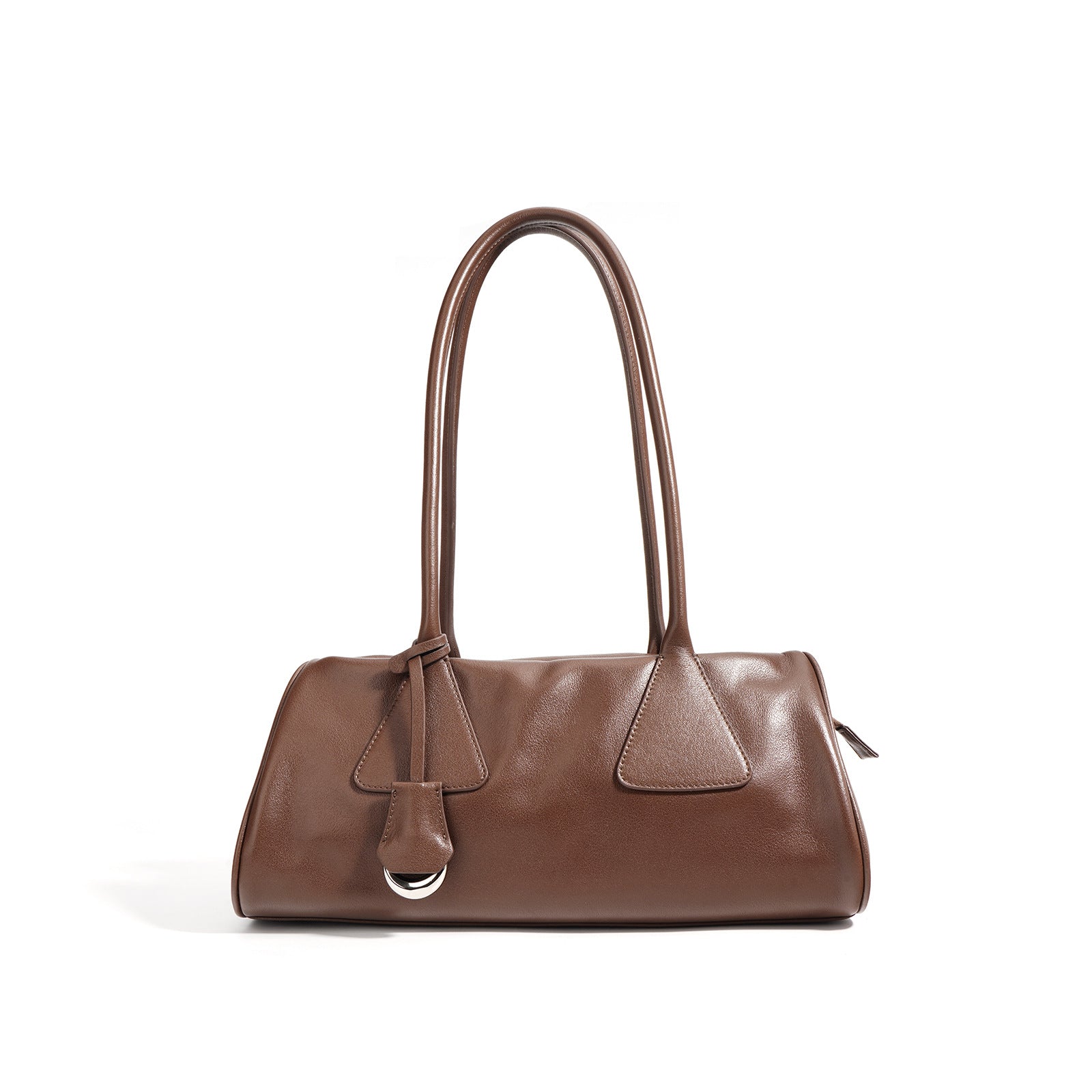 Retro Bagel Bag - High-end Triangle Bowling Crossbody Shoulder Bag 2025