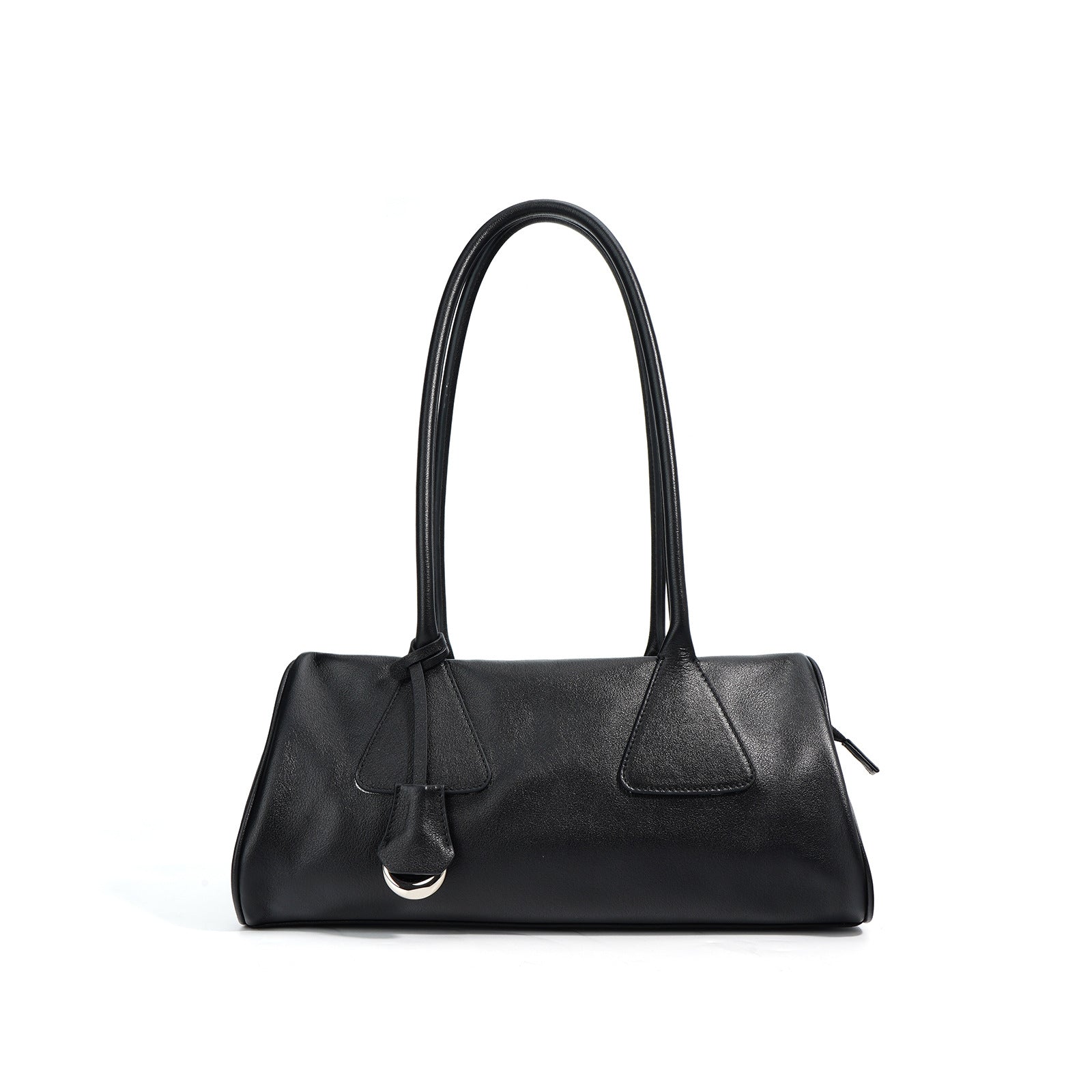 Retro Bagel Bag - High-end Triangle Bowling Crossbody Shoulder Bag 2025