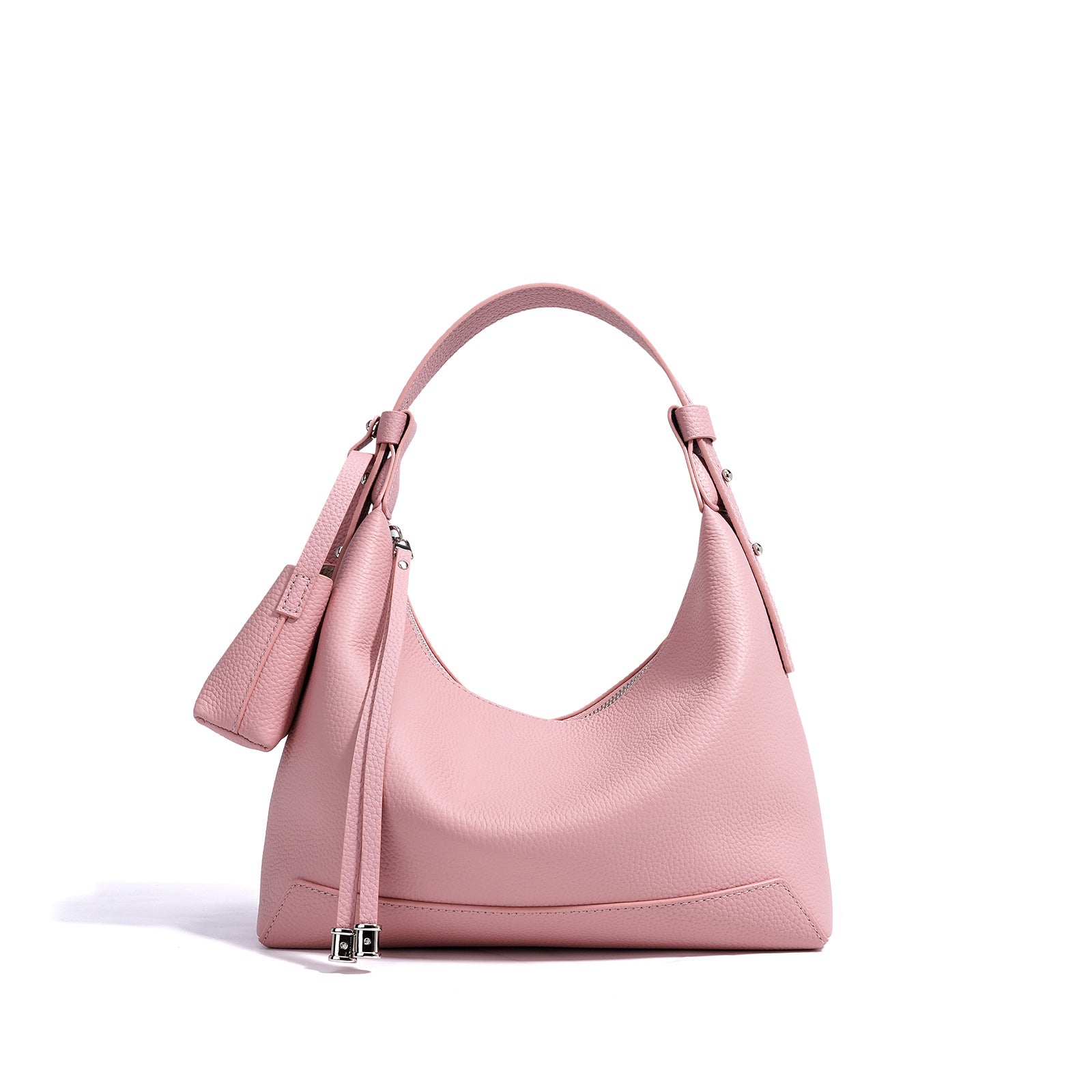 Lunch Box Bag - Niche Baguette Genuine Leather Shoulder Crossbody 2025