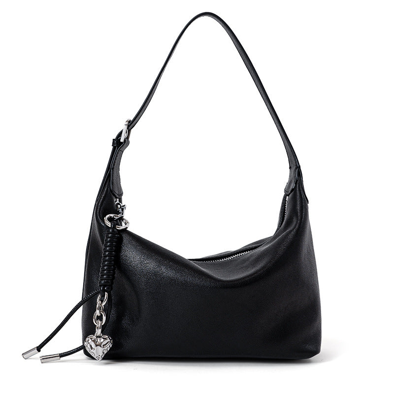 Niche Leather Bag - Light Luxury Multi-function Tote Crossbody Shoulder Bag