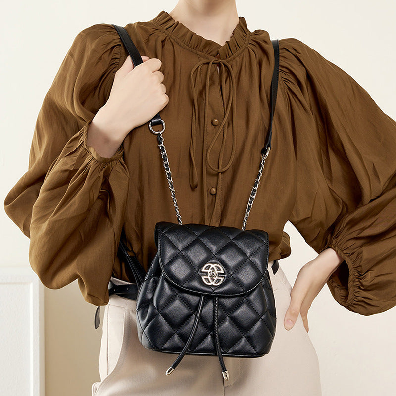 Genuine Leather Backpack - Women's Fashion Large Capacity Bag 2025