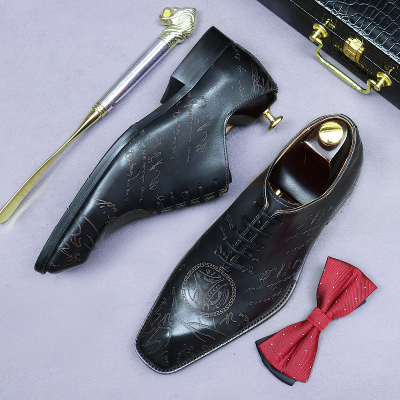 Full Leather Oxford Cow Men's Formal Business Leather Shoes Men's Shoes Formal Shoes