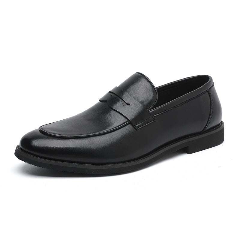 Men's Penny Loafers - British Casual Leather Slip-On