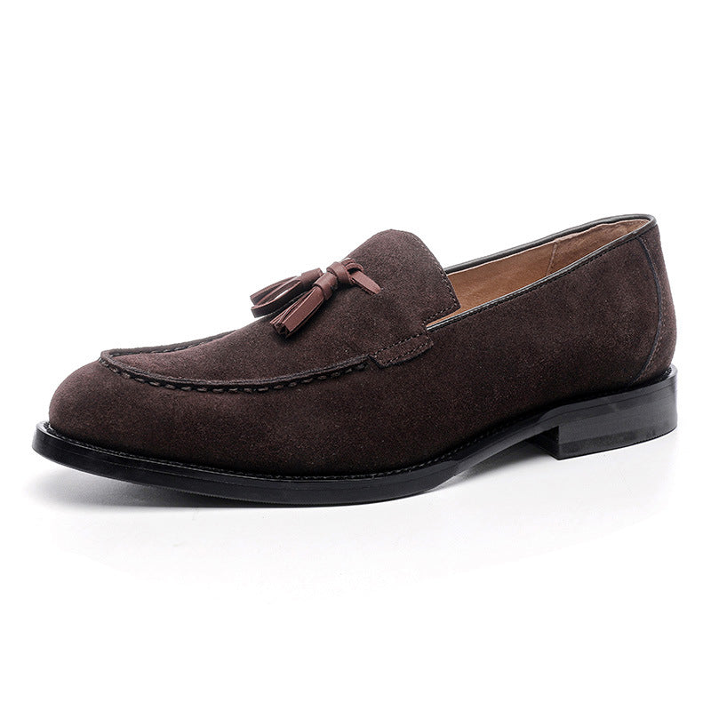 Men's Tassel Loafers - British Style Slip-On Shoes