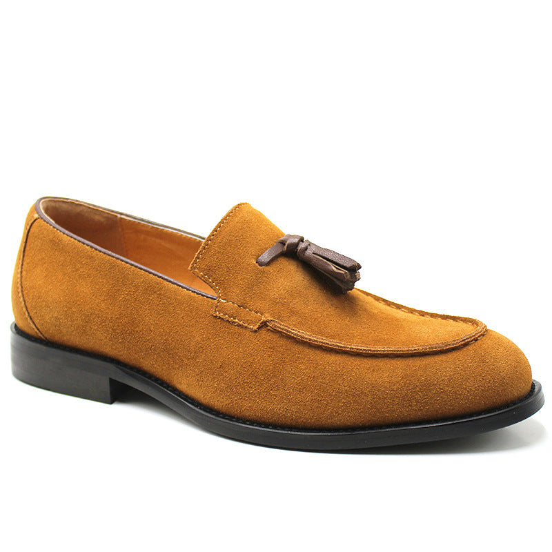 Men's Tassel Loafers - British Style Slip-On Shoes