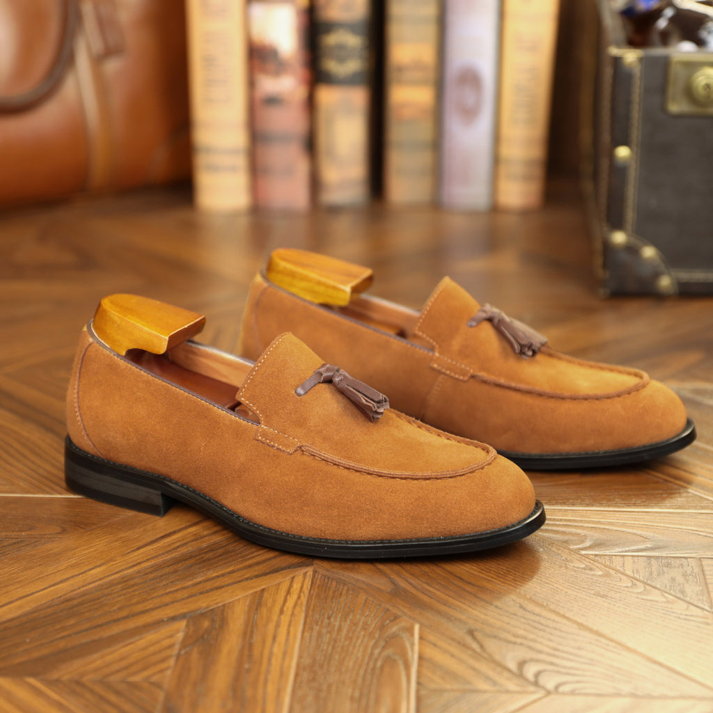 Men's Tassel Loafers - British Style Slip-On Shoes