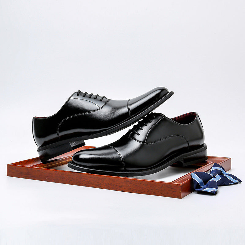 Men's Oxford Business Leather Shoes - British Style