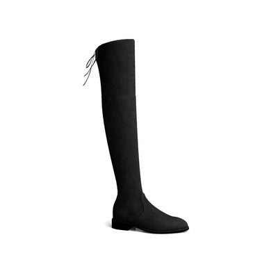 Women's Over-the-Knee Stretch Boots - Thick Heel