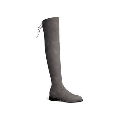 Women's Over-the-Knee Stretch Boots - Thick Heel