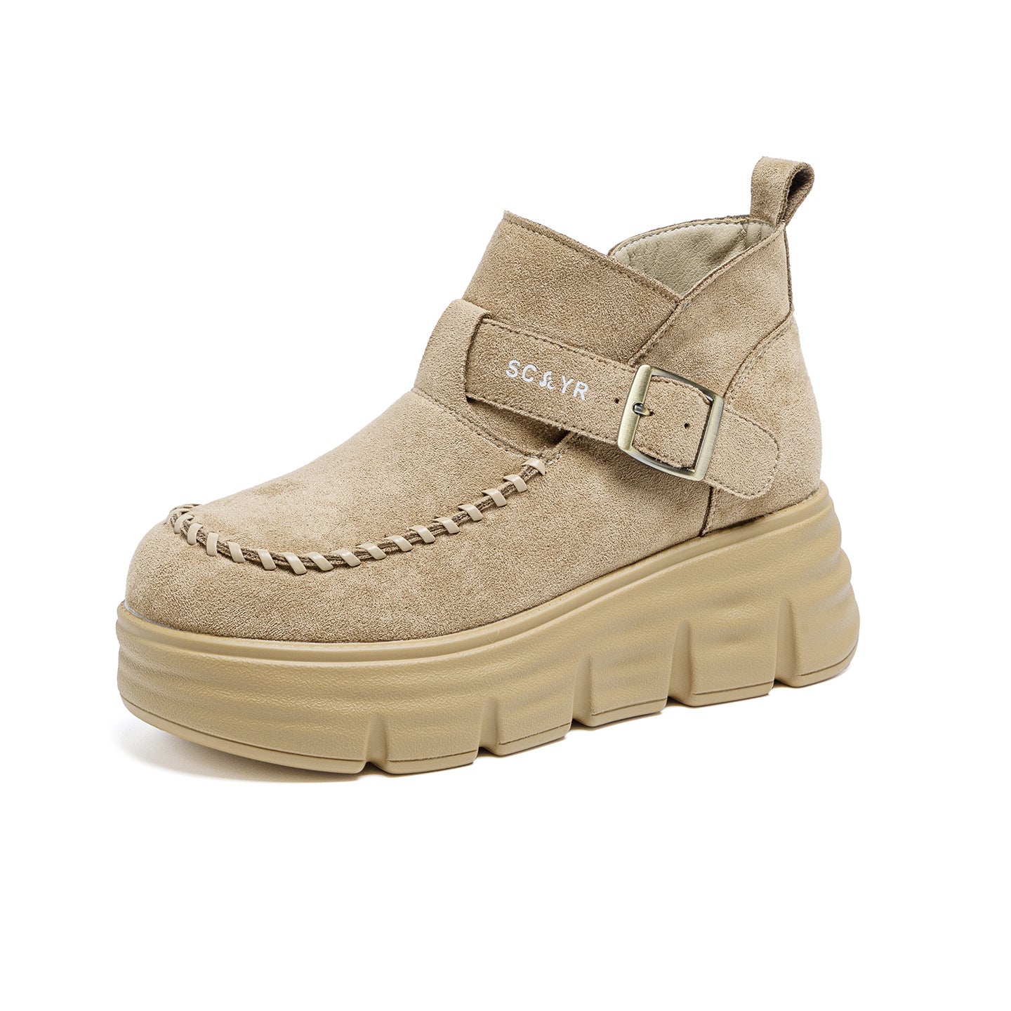 Women's 2025 New Autumn Women's Shoes British Style Retro Thick Sole Increased Casual Shoes