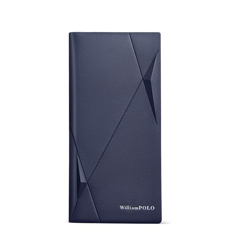 King Paul 2025 New Wallet Men's Long Leather Multi-card Cowhide Ultra-thin Soft Wallet Card Bag Wholesale