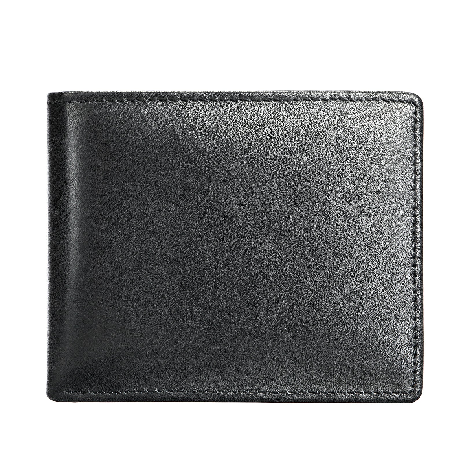 Men's Wallet Top Layer Cowhide Short Horizontal Wallet Genuine Leather Vintage Wallet Men's Bank Card Bag