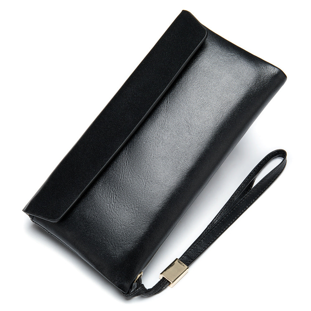 Women's Leather Wallet Leather Wallet Wallet Women's Mid-length Women's Clutch