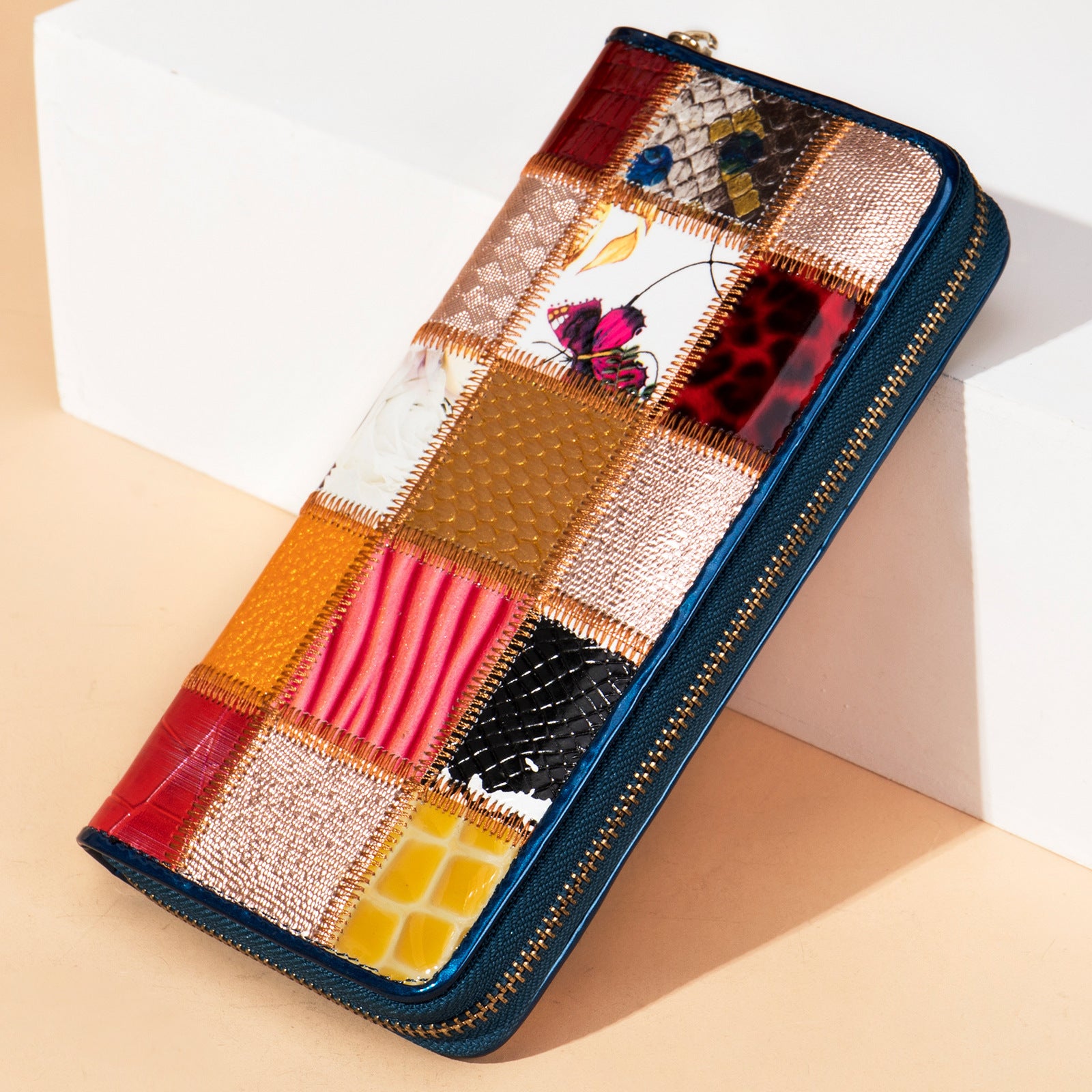 Women's High-end Leather Wallet Large Capacity Wallet Wallet Cowhide Coin Purse