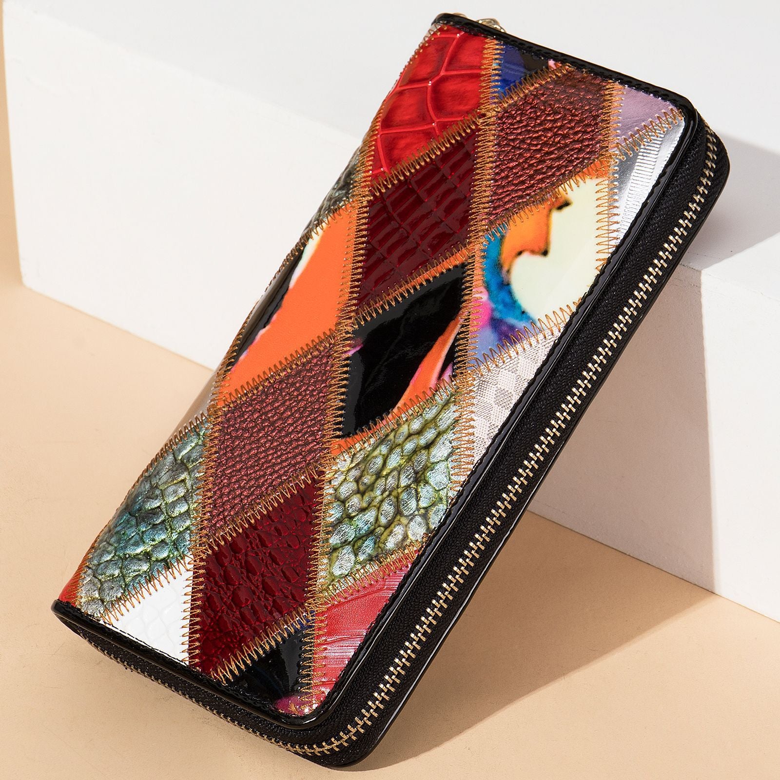 Women's High-end Leather Wallet Large Capacity Wallet Wallet Cowhide Coin Purse