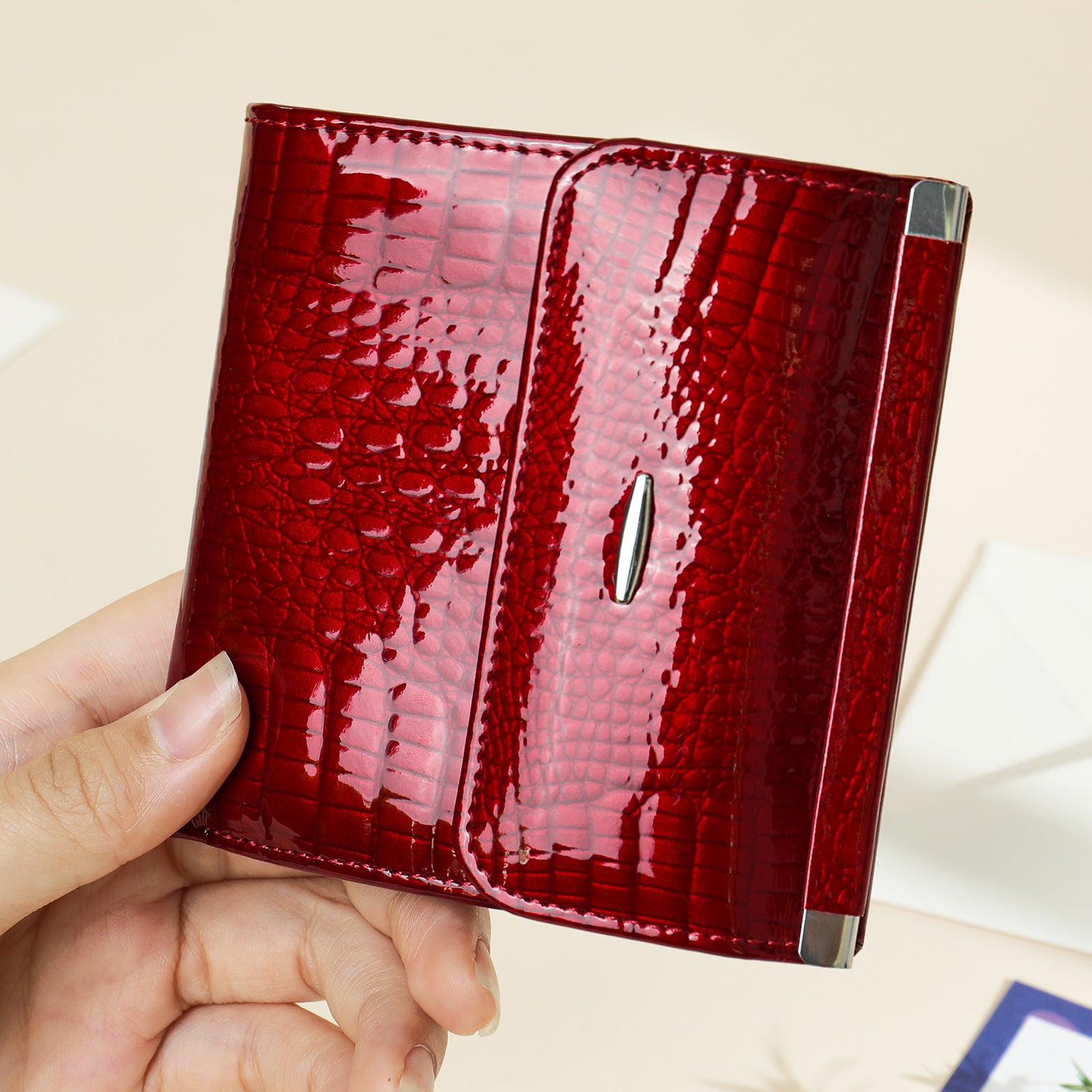 Women's High-end Clutch Bag Women's All-match Genuine Leather Coin Purse Top-layer Cowhide Wallet