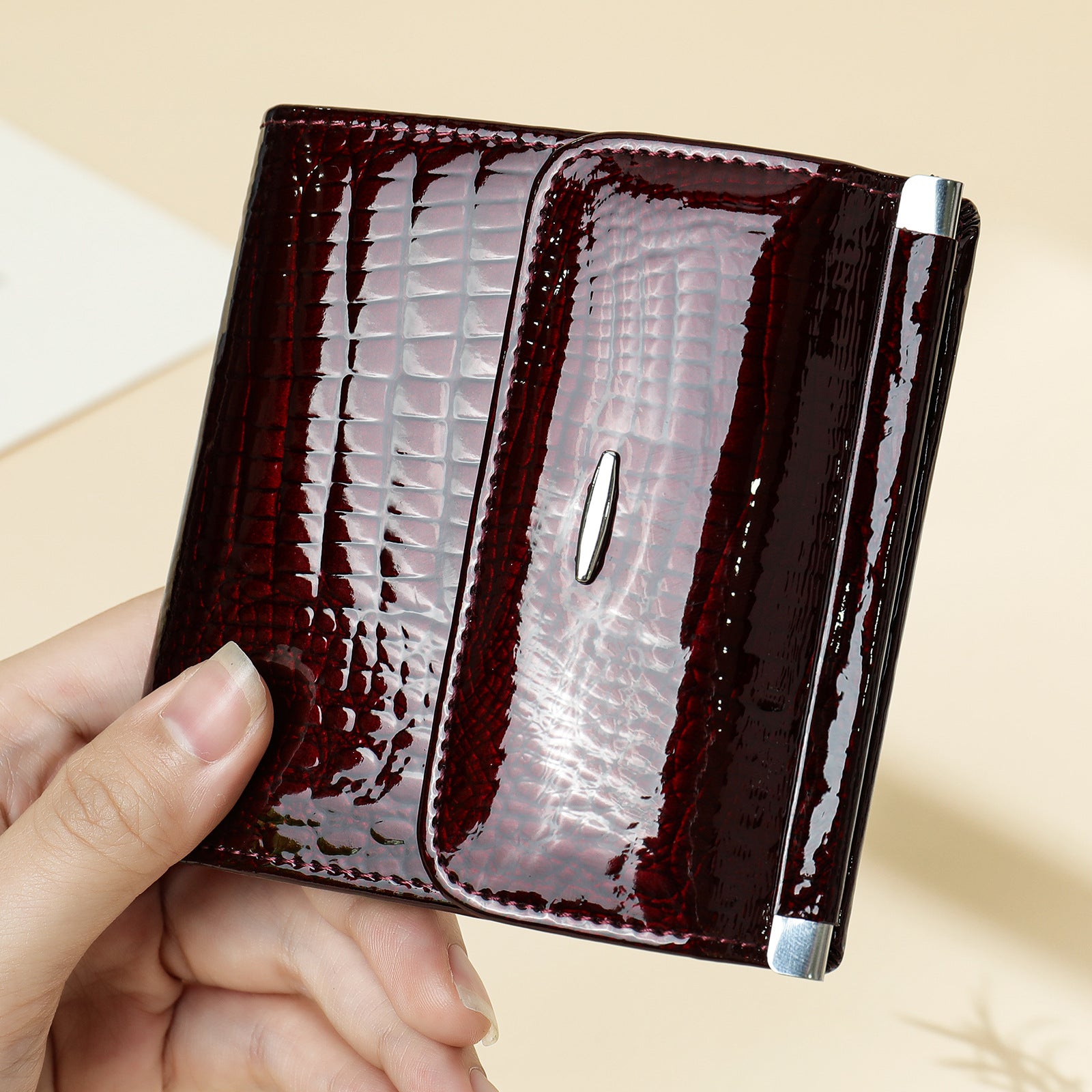 Women's High-end Clutch Bag Women's All-match Genuine Leather Coin Purse Top-layer Cowhide Wallet