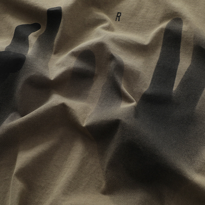 Streetwear Vague Finger Graphic T Shirt Letter Print Oversize Tees Fashion Summer Casual Top Short Sleeve