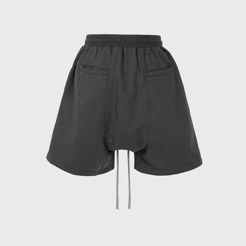 Women's Clothing Men's Spring And Summer Hip-Hop Casual Pants For Men And Women High Street Double Zipper Stitching Split Terry Shorts