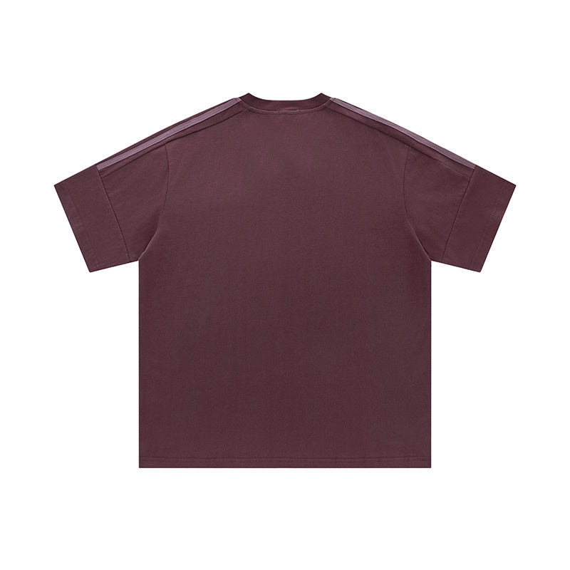 O Neck Sports Style Streetwear Oversize T Shirts Short Sleeve Casual Summer Cotton Simple Design Hip Hop Tee Loose