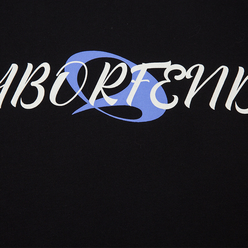 Streetwear T Shirt Short Sleeve Round Neck Summer Cotton Loose Casual Fashion Tee Simple Character Print