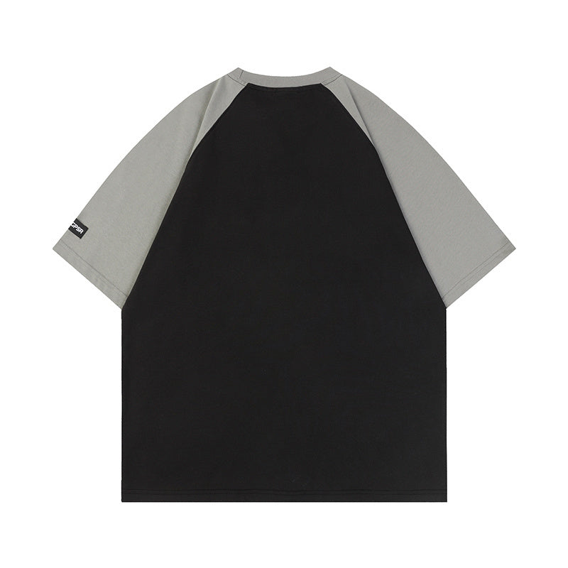 Streetwear T Shirts Casual Oversize Sports Style Loose Short Sleeve Cotton O Neck Hip Hop Tee Summer