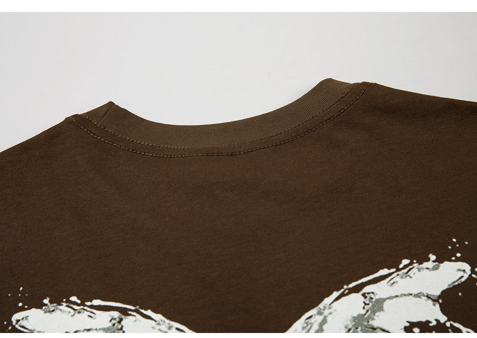 Butterfly Pattern T Shirts Fashion Streetwear Tee Oversize Crew Neck Summer Cotton High Quality Short Sleeve Casual