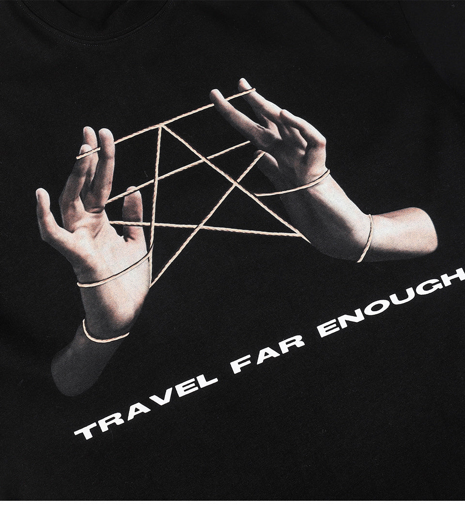 Streetwear Oversize T Shirts Printed Harajuku Hip Hop Tee Black White Loose Short Sleeve Casual