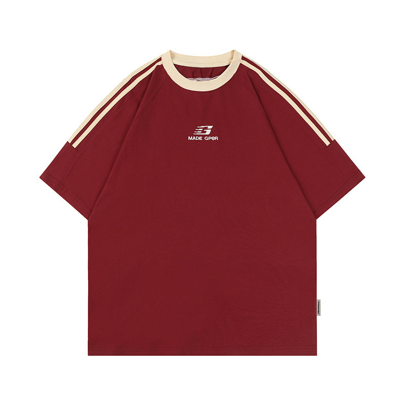 Streetwear Embroidery Letter Oversize T Shirts Printed Harajuku Hip Hop Tee Summer Loose Short Sleeve Casual Cotton