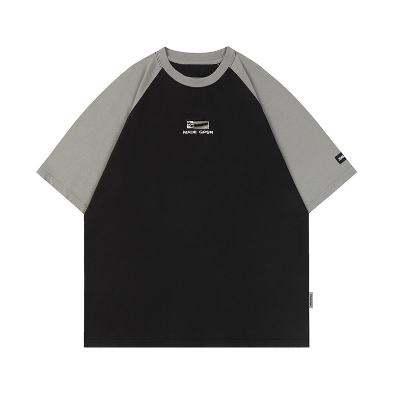 Streetwear T Shirts Casual Oversize Sports Style Loose Short Sleeve Cotton O Neck Hip Hop Tee Summer