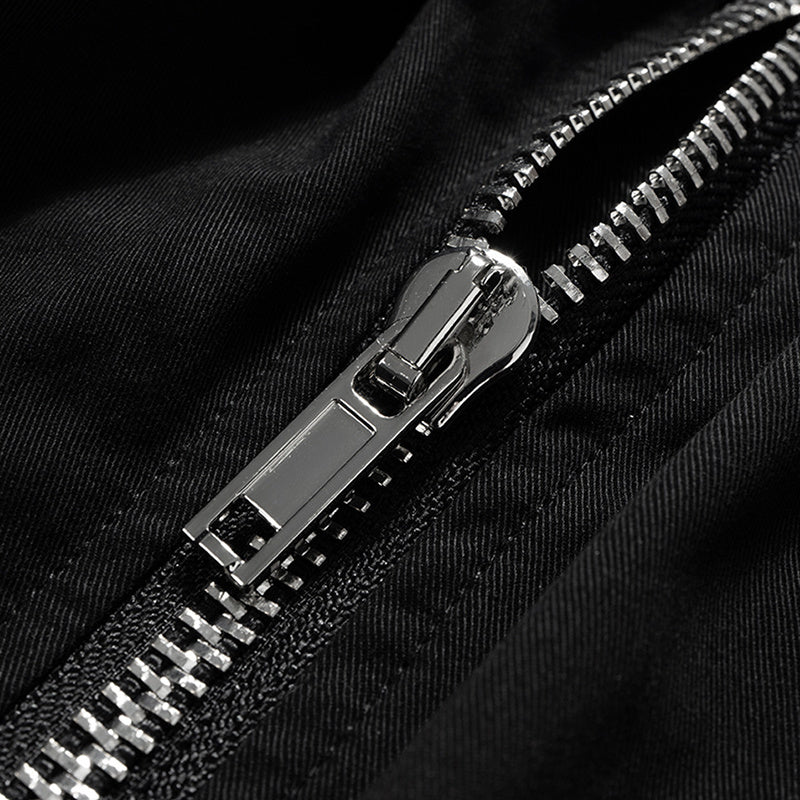 Men's Clothing Women's Spring And Summer High Street Casual Pants Men's And Women's Same Style Zipper Dark Style Men's Tooling Shorts