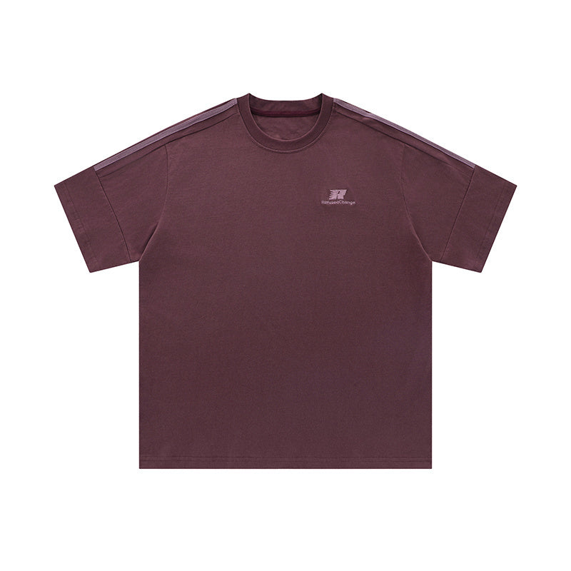 O Neck Sports Style Streetwear Oversize T Shirts Short Sleeve Casual Summer Cotton Simple Design Hip Hop Tee Loose