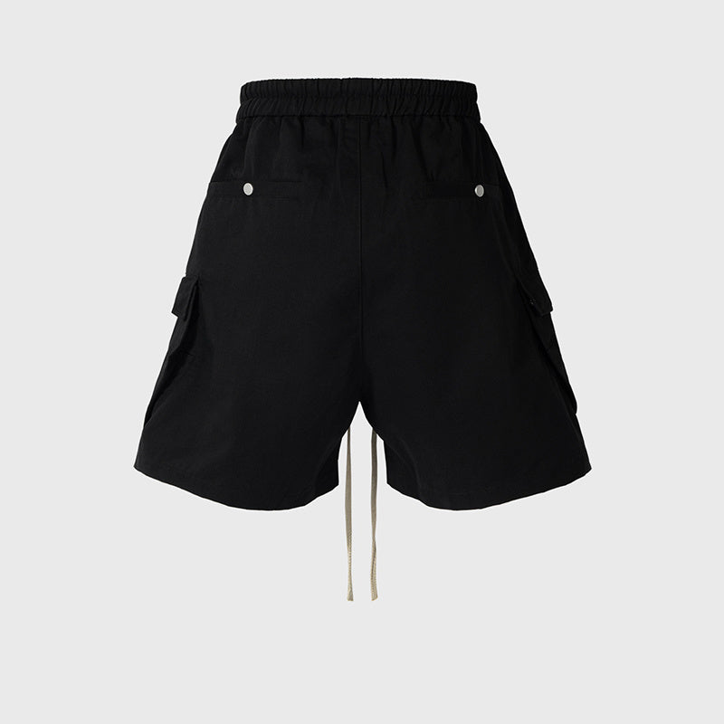 Men's Clothing Women's Spring And Summer High Street Casual Pants Men's And Women's Same Style Zipper Dark Style Men's Tooling Shorts