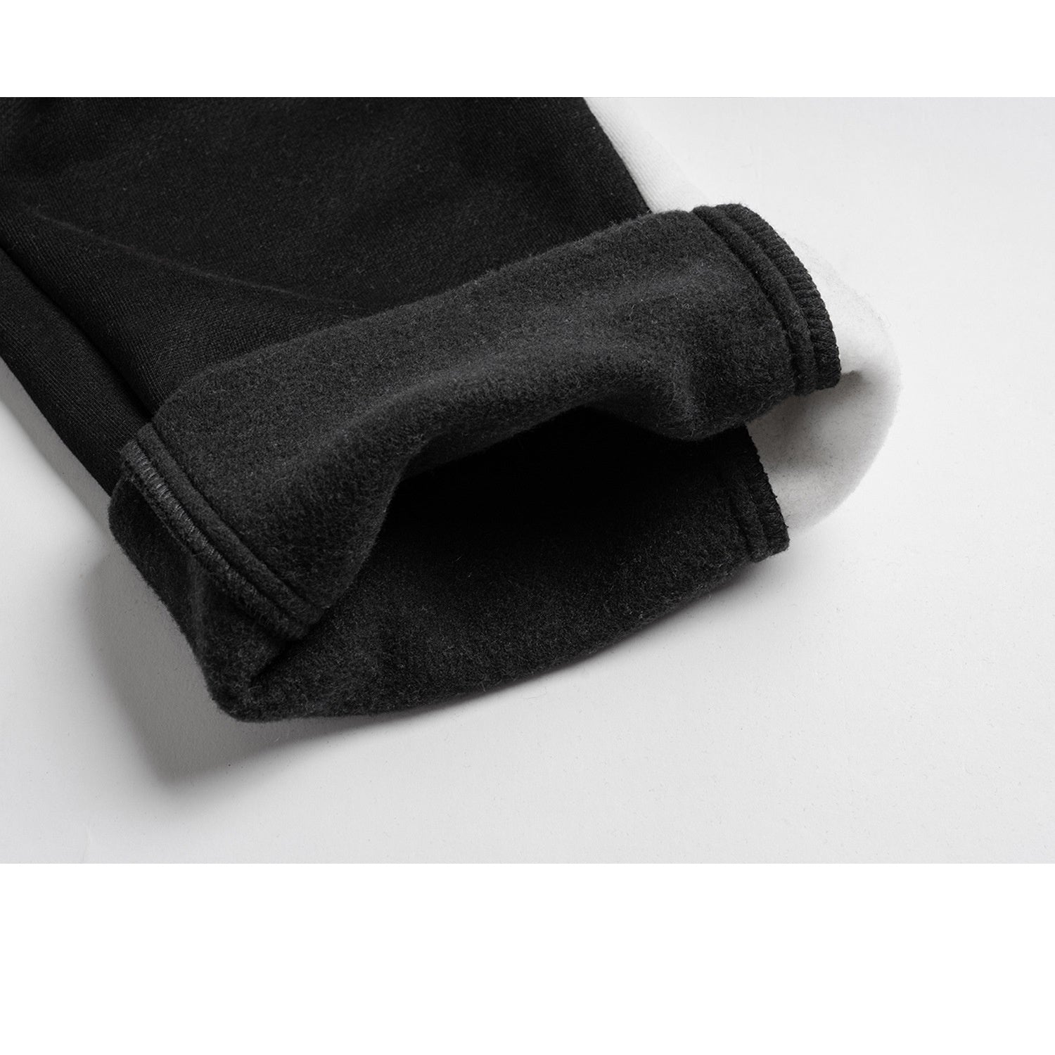 Men's Clothing Women's Spring And Summer Sports Style Contrast Black And White Wide-leg Pants Men's And Women's Drawstring Casual Trousers