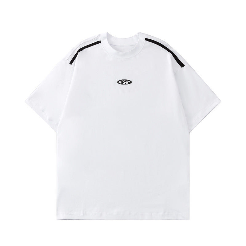 Streetwear T Shirts Oversize Loose Short Sleeve Cotton Tee Casual O Neck Sports Style Summer