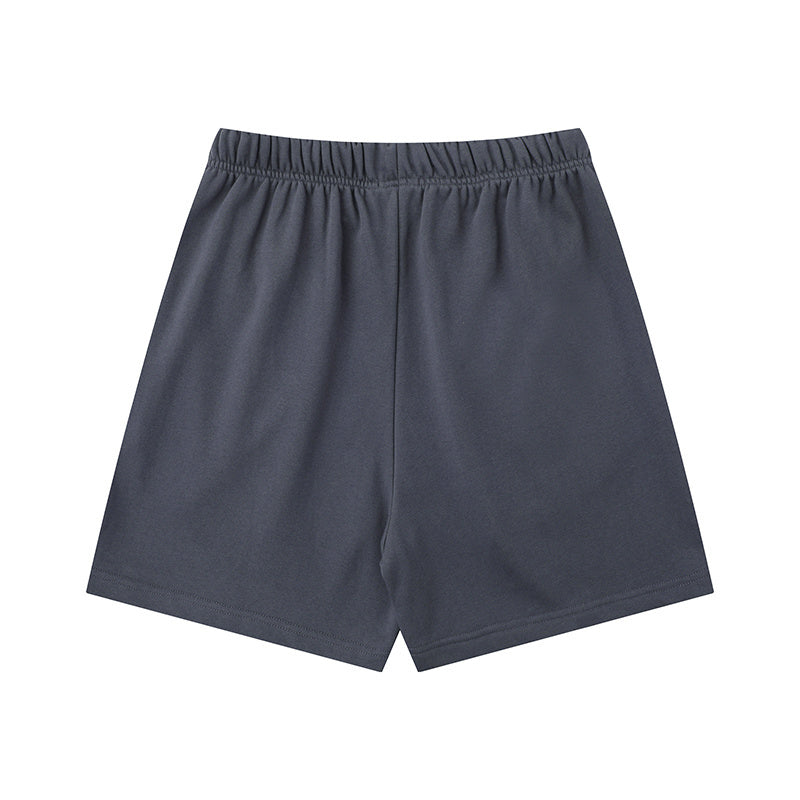 Streetwear Pure Color Drawstring Boardshorts Breathable Beach Shorts Comfortable Fitness Basketball Sports Pants