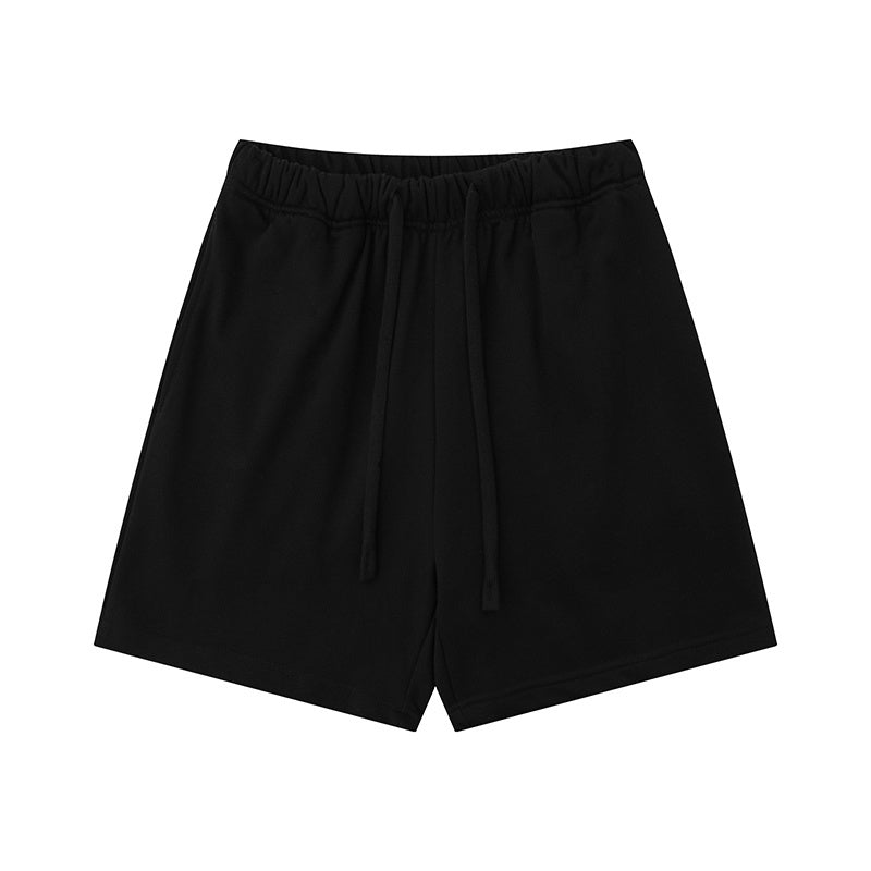 Streetwear Pure Color Drawstring Boardshorts Breathable Beach Shorts Comfortable Fitness Basketball Sports Pants
