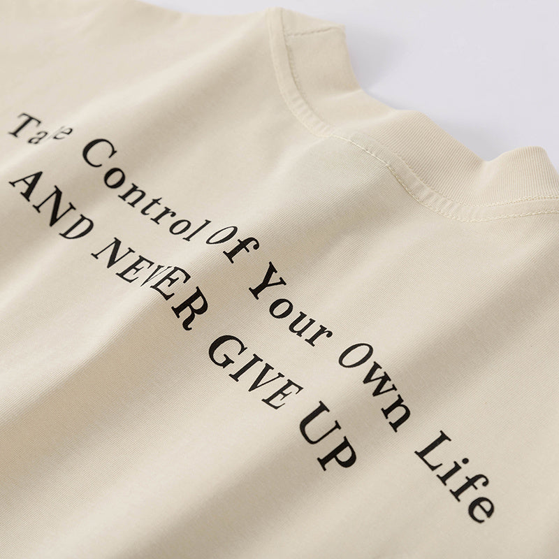 Streetwear T Shirts Oversize Loose Short Sleeve Cotton Tee Casual O Neck Summer Simple Design