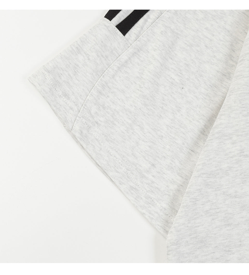 Streetwear Letter Printed Oversize Sports Style T Shirts Hip Hop Tee Summer Loose Short Sleeve Casual Cotton O Neck