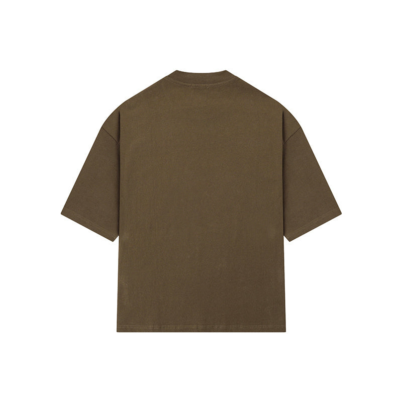 O Neck Streetwear Oversize T Shirts Simple Design Hip Hop Tee Loose Short Sleeve Casual Solid Color