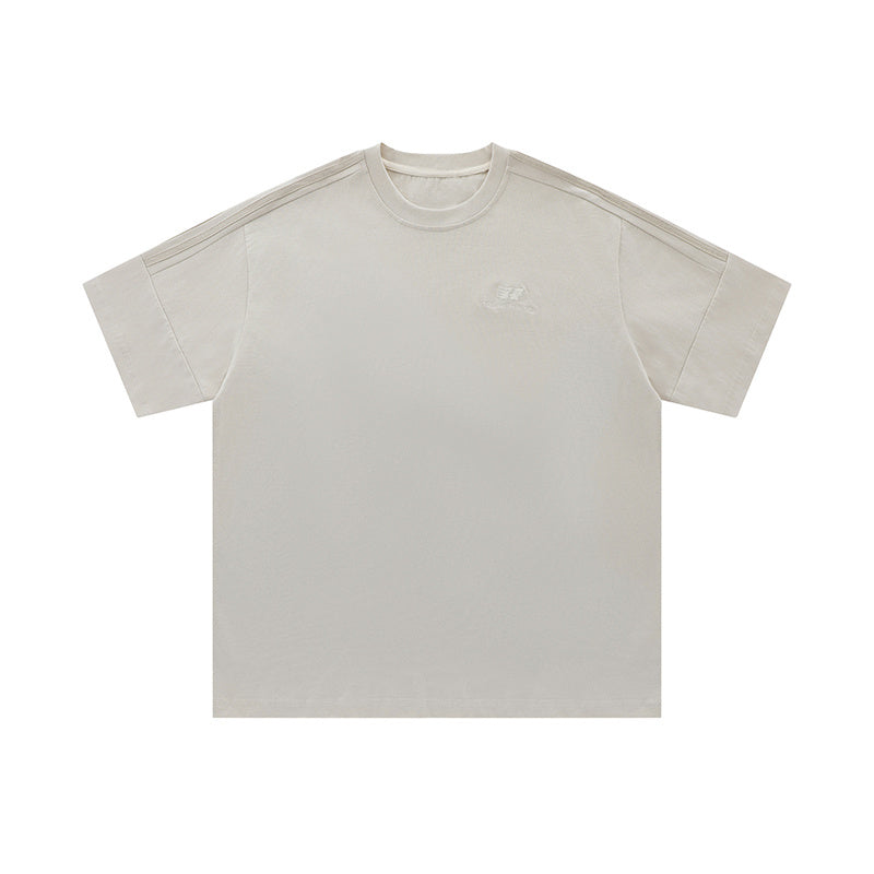 O Neck Sports Style Streetwear Oversize T Shirts Short Sleeve Casual Summer Cotton Simple Design Hip Hop Tee Loose