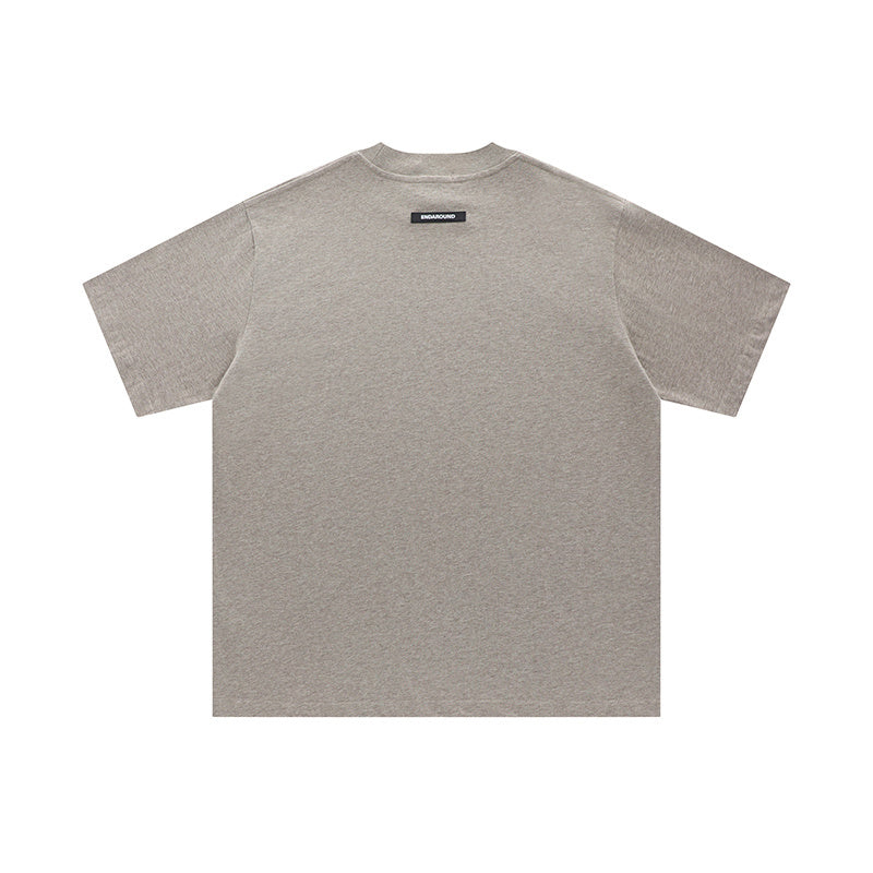 Streetwear Pure Cotton T Shirts Short Sleeve Casual Summer Fashion Tee Trendy O Neck Loose