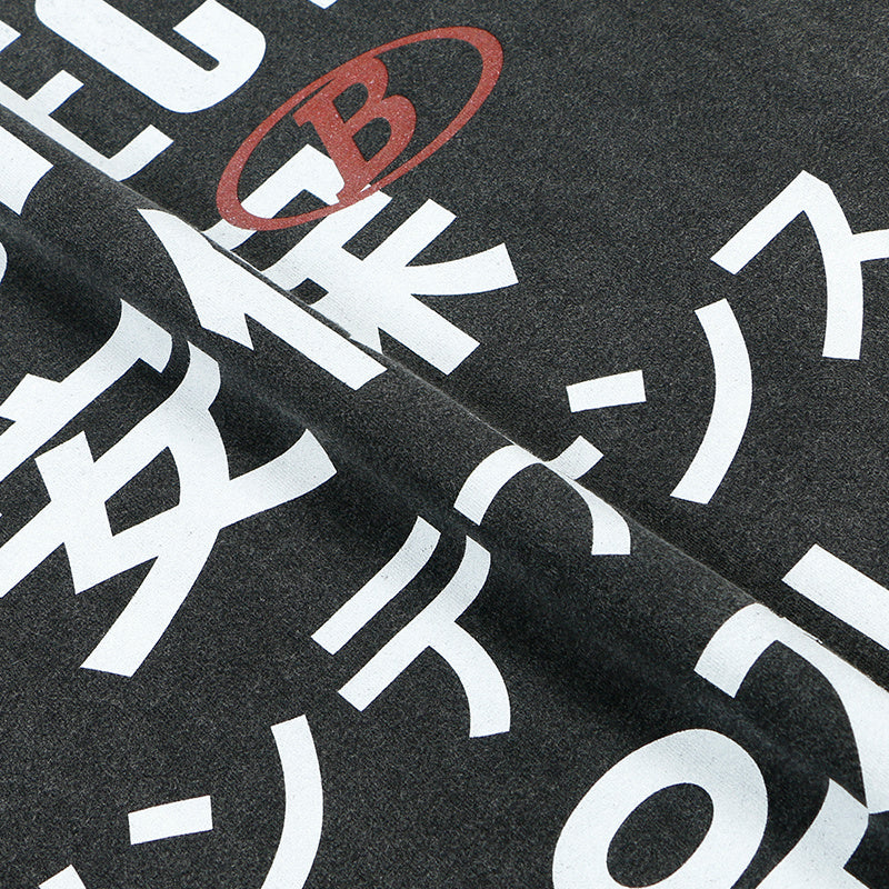 Streetwear T Shirts Trendy Crew Neck Tee Letter Print Loose Cotton Short Sleeve High Quality Casual Summer Washed