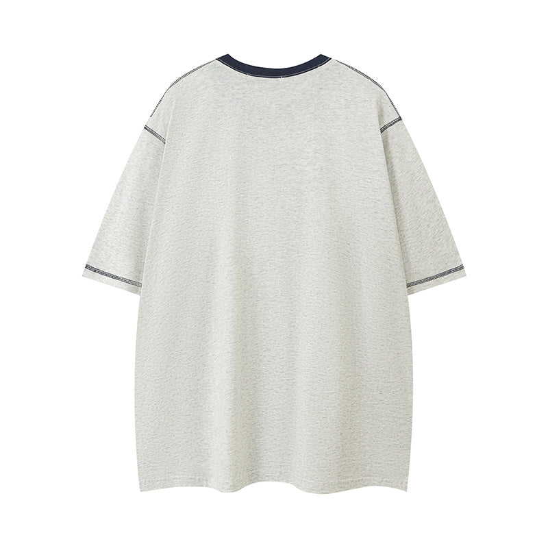 Streetwear Animal Graffiti Pattern T Shirts Fashion Crew Neck Oversize Summer Cotton Short Sleeve High Quality Casual
