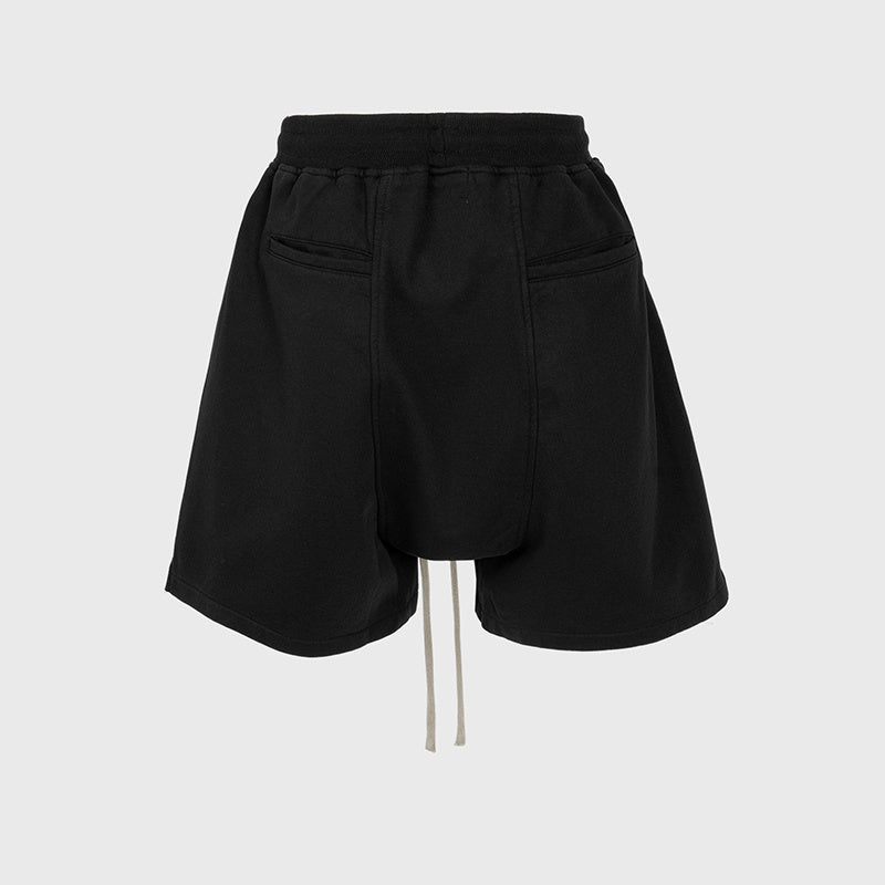 Women's Clothing Men's Spring And Summer Hip-Hop Casual Pants For Men And Women High Street Double Zipper Stitching Split Terry Shorts