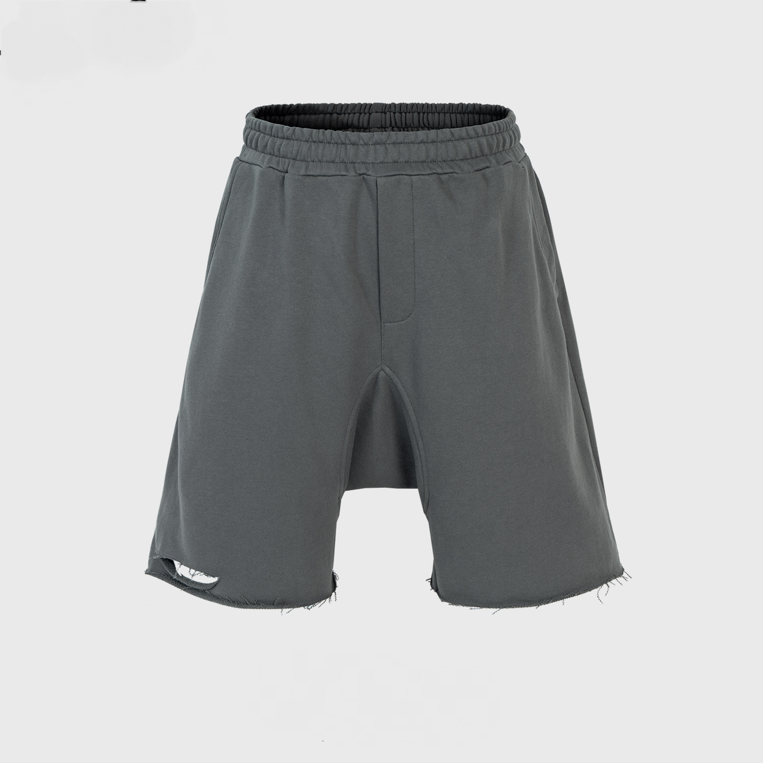 Men's Wear Women's Spring And Summer Casual Pants Unisex High Street Washed Knife Cut Leg Cotton Trendy Shorts