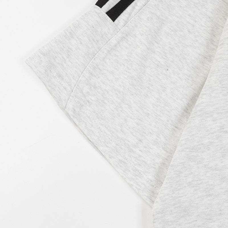 Streetwear Letter Printed Oversize Sports Style T Shirts Hip Hop Tee Summer Loose Short Sleeve Casual Cotton O Neck