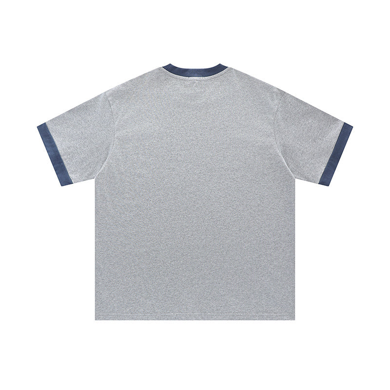 Streetwear Letter Print Oversize Tees Fashion T Shirt Pure Cotton Top Short Sleeve Loose Summer Casual Tee