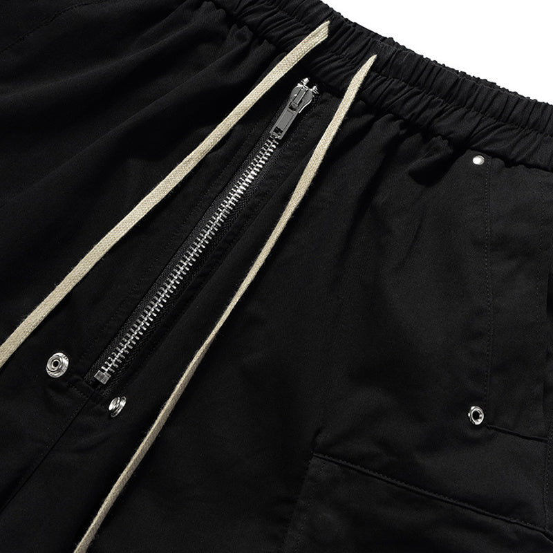Men's Clothing Women's Spring And Summer High Street Casual Pants Men's And Women's Same Style Zipper Dark Style Men's Tooling Shorts
