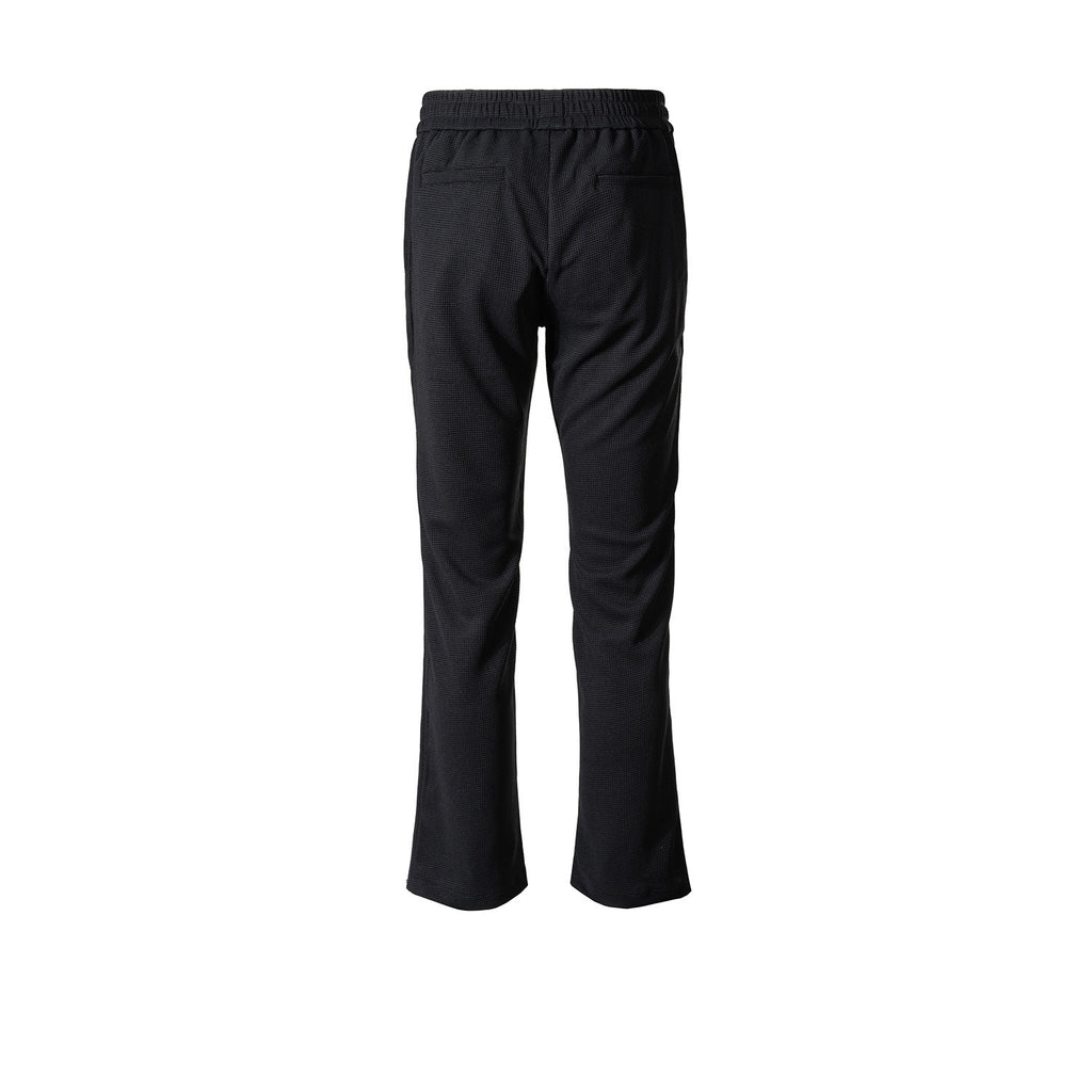 Men's Wear Women's Autumn And Winter Button Wide Leg Pants Unisex Fashionable Waffle Drawstring Casual Pants